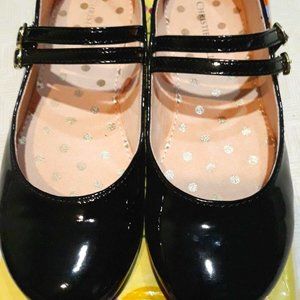 Brand Christie and Jill, Size 2 Little girl, Black Patent